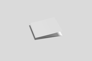 SQUARE TRIFOLD MOCKUP