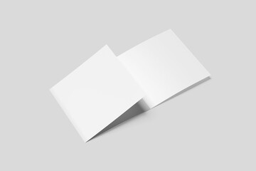 SQUARE TRIFOLD MOCKUP