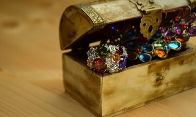 box and jewelry