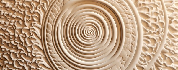 Fototapeta na wymiar an Abstract Horizontal background, concentric circles, and carved, and engraved ivory. Liquid flow texture. Fluid art Abtract-themed, photorealistic illustrations in JPG. generative ai