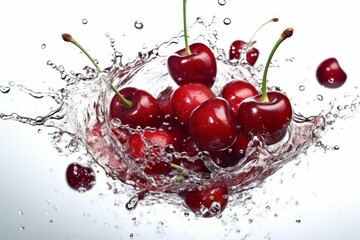 Fototapeta na wymiar delicious cherry