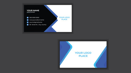 Creative Corporate Business Card Design template.