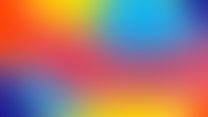 Smooth colorful rainbow background banner