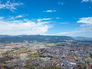 Aerial photography of Cajica Cundinamarca | Colombia