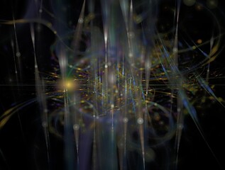 Imaginatory fractal abstract background Image