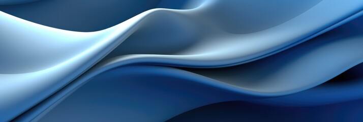 Modern Abstract 3D Background. Generative AI