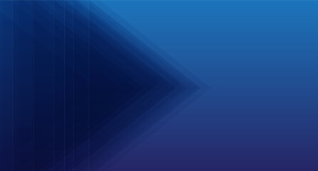 Abstract blue color background, low poly design. Trendy abstract blue background for wallpaper, banner and sports flyer. Modern backdrop for poster. Arrow and speed background. Abstract vector concept