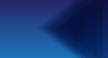 Abstract blue color background, low poly design. Trendy abstract blue background for wallpaper, banner and sports flyer. Modern backdrop for poster. Arrow and speed background. Abstract vector concept