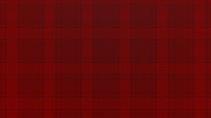 Tartan plaid background in red color. Textile design