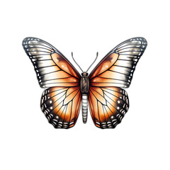 Monarch butterfly, generative AI