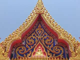 thai temple roof