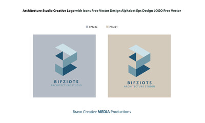 Architecture Studio Creative Logo with Icons Free Vector Design Alphabet Eps Design LOGO Free Vector