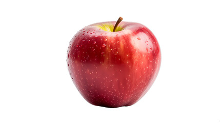Obraz na płótnie Canvas Colorful ripe apple, vibrant color, pristine look Generative AI, Generative, AI 