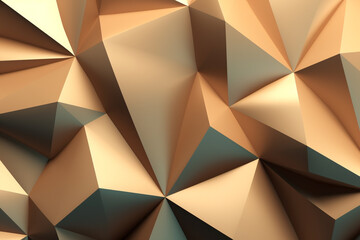 Abstract geometric texture , Low Poly Background ,Polygonal mosaic ai generative low poly ai generative