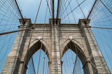 Brooklyn Bridge, New York City, Manhattan, NYC, NY, USA