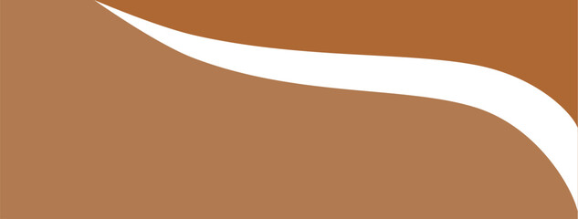 Minimalist modern art abstract vector background in nude beige colors.