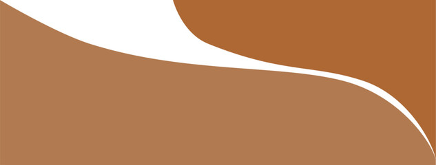 Minimalist modern art abstract vector background in nude beige colors.