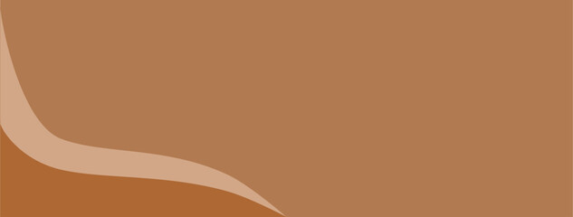 Minimalist modern art abstract vector background in nude beige colors.