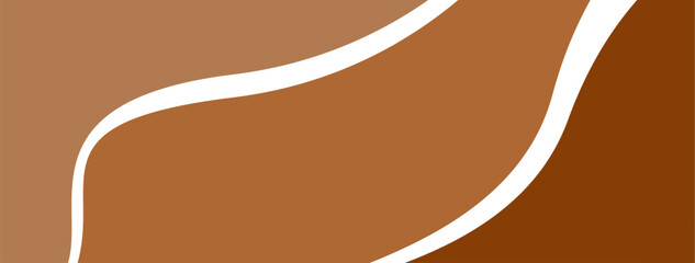 Minimalist modern art abstract vector background in nude beige colors.