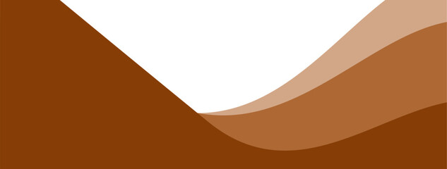 Minimalist modern art abstract vector background in nude beige colors.