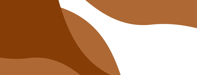 Minimalist modern art abstract vector background in nude beige colors.