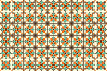 Ceramic tile geometric pattern design background-2
