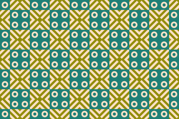 Seamless pattern geometric abstract background design