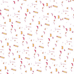 Imitation of a sheaf of sparks and incandescent particles with ashes