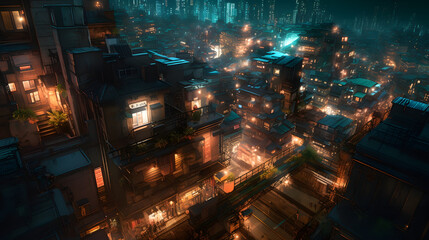 魔法の都市、境界なき驚異の世界 No.011 | Enchanted Metropolis: Where Possibilities Transcend Generative AI