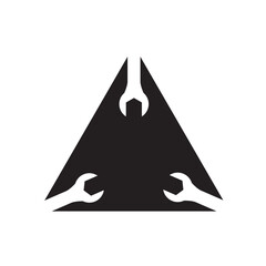 Fototapeta premium wrench icon