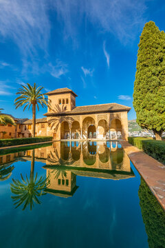 Palace of the Partal, The Alhambra, UNESCO World Heritage Site, Granada, Andalusia, Spain