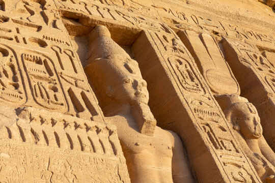 The Small Temple of Hathor and Nefertari, Abu Simbel, Abu Simbel, UNESCO World Heritage Site, Egypt
