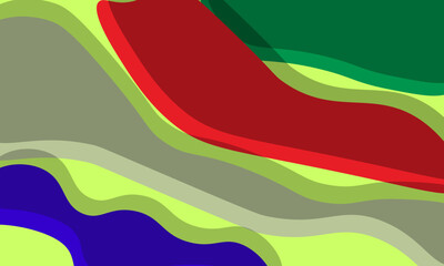 abstract banner with colorful flowing liquid shapes.