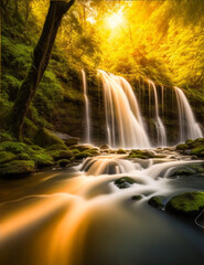 Water fall- AI Genarate