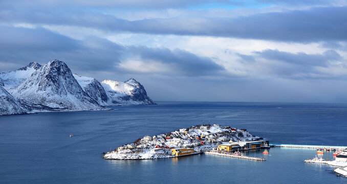 Island of Husoy, Senja, Troms og Finnmark, north west Norway