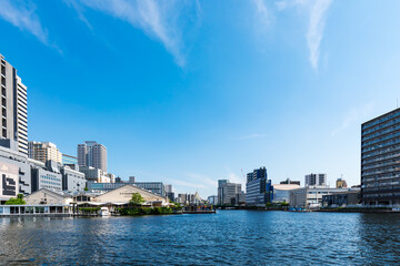 Obraz premium (東京都ｰ都市風景)初夏のウォーターフロント５