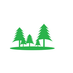 Fototapeta premium pine tree icon