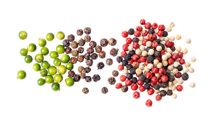 Peppercorn isolated on transparent png