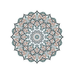 Mandala ethnic native pattern vector design