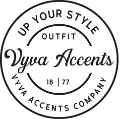 Vintage Accessories Logo Company Retro Vector Logo for banner, poster, flyer