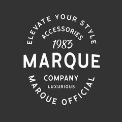 Vintage Accessories Logo Company Retro Vector Logo for banner, poster, flyer 15