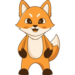 Cute Fox Illustration