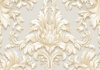 Seamless pattern with gold ornament Decorative Wallpaper