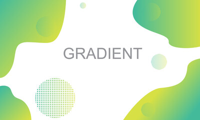 Vector background with round gradation motif