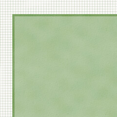 Abstract square green background