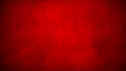Red abstract background with dark border. Red gradient background. Vector