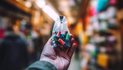 Healthy lifestyle choices lead to abundance in medicine variety generated by AI