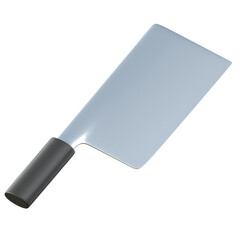 butcher knife 3d illustration