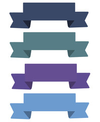 set of ribbons