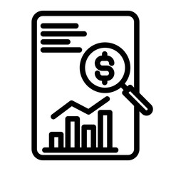  Business Report line3 icon